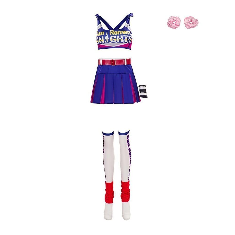 9490 Lollipop Chainsaw Juliet Starling Cosplay Costume Sexy Outfit